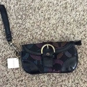 NWT small Coach clutch